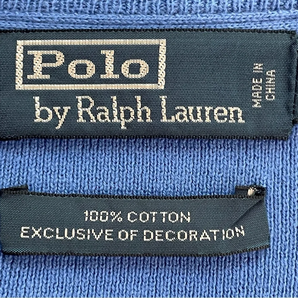 Polo Ralph Lauren logo embroidered
